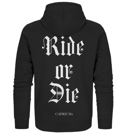 Ride or Die Zipper - BACK - CAPRIUM