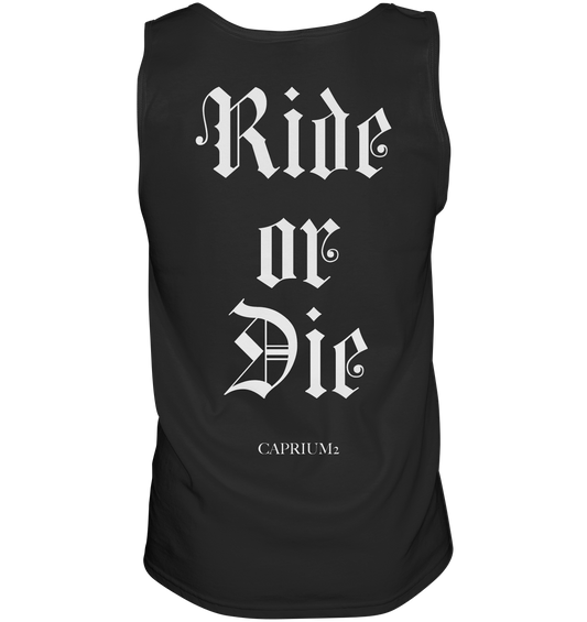 Ride or Die Summer Tank - BACK - CAPRIUM